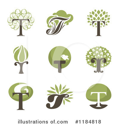 Royalty-Free (RF) Tree Clipart Illustration by elena - Stock Sample #1184818