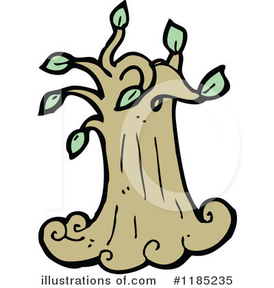 Royalty-Free (RF) Tree Clipart Illustration by lineartestpilot - Stock Sample #1185235
