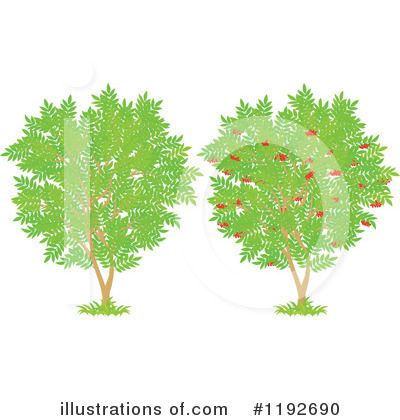 Royalty-Free (RF) Tree Clipart Illustration by Alex Bannykh - Stock Sample #1192690