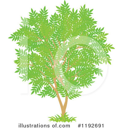 Royalty-Free (RF) Tree Clipart Illustration by Alex Bannykh - Stock Sample #1192691