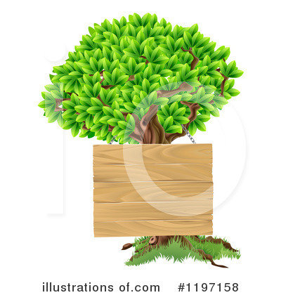 Royalty-Free (RF) Tree Clipart Illustration by AtStockIllustration - Stock Sample #1197158