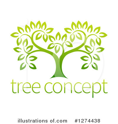 Royalty-Free (RF) Tree Clipart Illustration by AtStockIllustration - Stock Sample #1274438