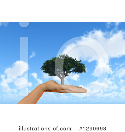 Royalty-Free (RF) Tree Clipart Illustration by KJ Pargeter - Stock Sample #1290698