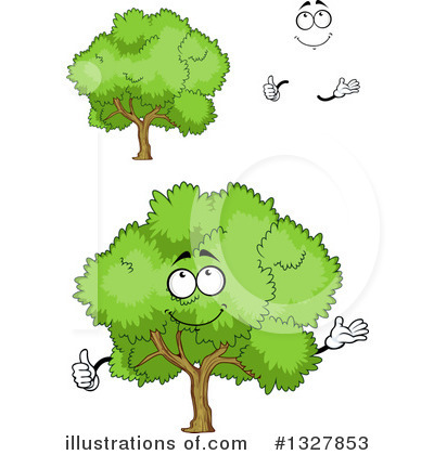 Royalty-Free (RF) Tree Clipart Illustration by Vector Tradition SM - Stock Sample #1327853