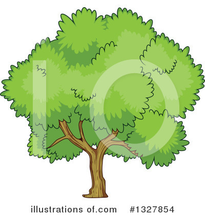 Royalty-Free (RF) Tree Clipart Illustration by Vector Tradition SM - Stock Sample #1327854