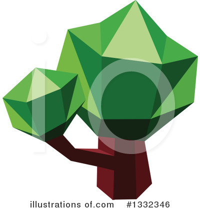 Royalty-Free (RF) Tree Clipart Illustration by Vector Tradition SM - Stock Sample #1332346
