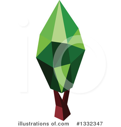 Royalty-Free (RF) Tree Clipart Illustration by Vector Tradition SM - Stock Sample #1332347