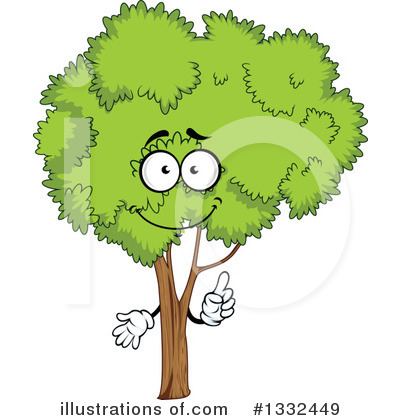 Royalty-Free (RF) Tree Clipart Illustration by Vector Tradition SM - Stock Sample #1332449