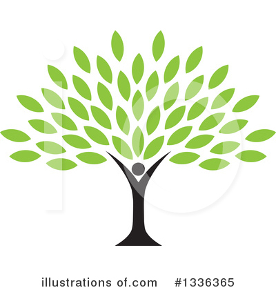 Tree Clipart #1336365 by ColorMagic