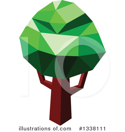 Royalty-Free (RF) Tree Clipart Illustration by Vector Tradition SM - Stock Sample #1338111