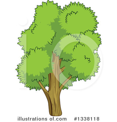 Royalty-Free (RF) Tree Clipart Illustration by Vector Tradition SM - Stock Sample #1338118