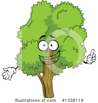 Royalty-Free (RF) Tree Clipart Illustration by Vector Tradition SM - Stock Sample #1338119
