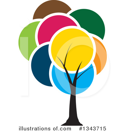 Tree Clipart #1343715 by ColorMagic