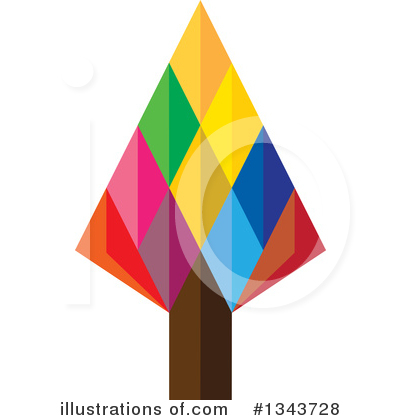 Royalty-Free (RF) Tree Clipart Illustration by ColorMagic - Stock Sample #1343728