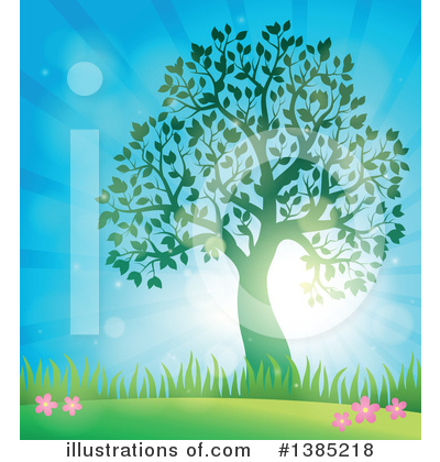 Royalty-Free (RF) Tree Clipart Illustration by visekart - Stock Sample #1385218