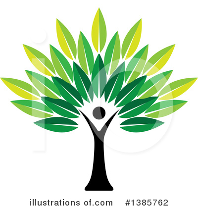 Royalty-Free (RF) Tree Clipart Illustration by ColorMagic - Stock Sample #1385762