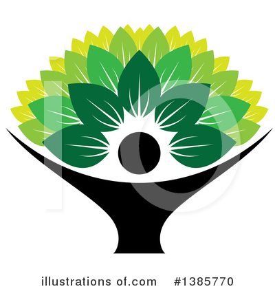 Royalty-Free (RF) Tree Clipart Illustration by ColorMagic - Stock Sample #1385770