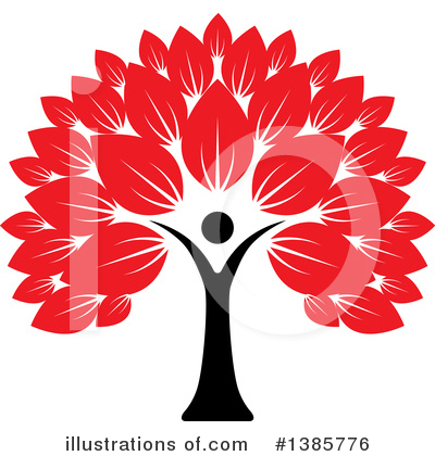 Royalty-Free (RF) Tree Clipart Illustration by ColorMagic - Stock Sample #1385776