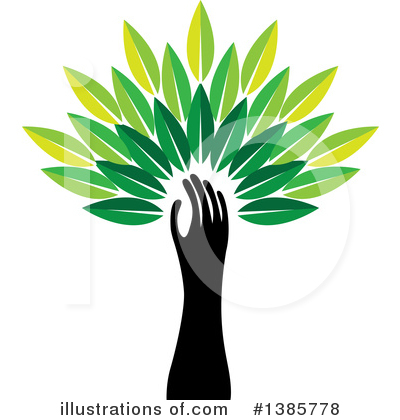 Royalty-Free (RF) Tree Clipart Illustration by ColorMagic - Stock Sample #1385778