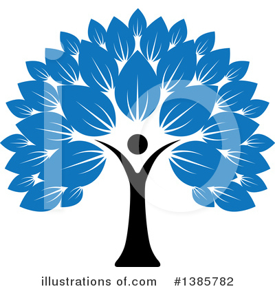 Royalty-Free (RF) Tree Clipart Illustration by ColorMagic - Stock Sample #1385782