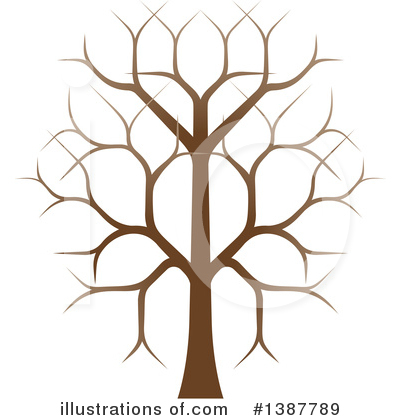 Tree Clipart #1387789 by AtStockIllustration