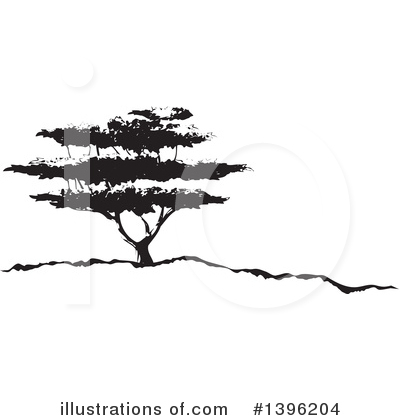 Royalty-Free (RF) Tree Clipart Illustration by dero - Stock Sample #1396204