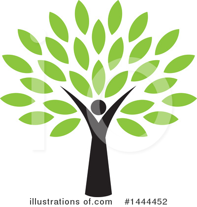 Royalty-Free (RF) Tree Clipart Illustration by ColorMagic - Stock Sample #1444452