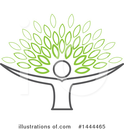 Royalty-Free (RF) Tree Clipart Illustration by ColorMagic - Stock Sample #1444465