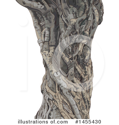 Royalty-Free (RF) Tree Clipart Illustration by Pushkin - Stock Sample #1455430