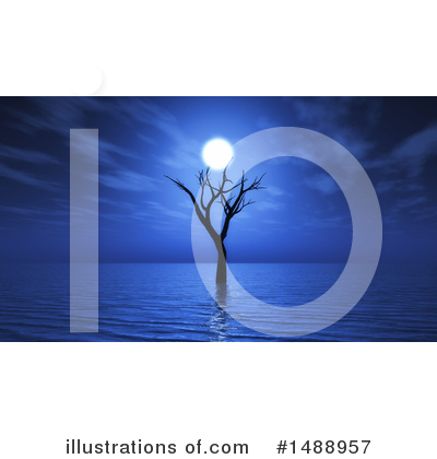 Royalty-Free (RF) Tree Clipart Illustration by KJ Pargeter - Stock Sample #1488957