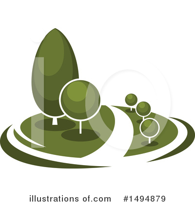Royalty-Free (RF) Tree Clipart Illustration by Vector Tradition SM - Stock Sample #1494879