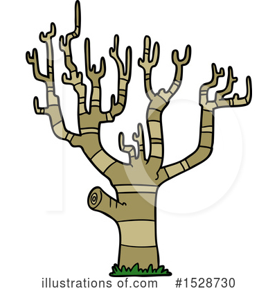 Royalty-Free (RF) Tree Clipart Illustration by lineartestpilot - Stock Sample #1528730