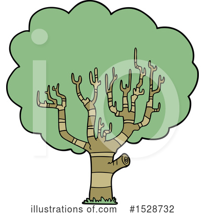 Royalty-Free (RF) Tree Clipart Illustration by lineartestpilot - Stock Sample #1528732