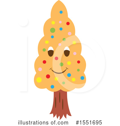 Trees Clipart #1551695 by Cherie Reve