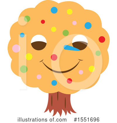 Trees Clipart #1551696 by Cherie Reve