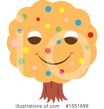 Tree Clipart #1551699 by Cherie Reve