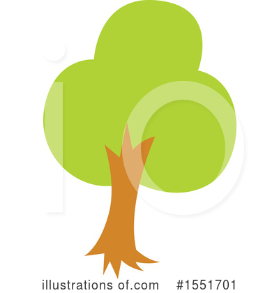 Tree Clipart #1551701 by Cherie Reve