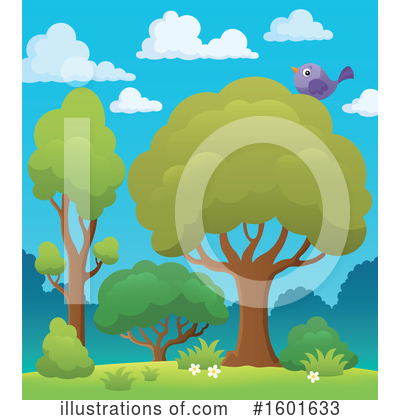 Royalty-Free (RF) Tree Clipart Illustration by visekart - Stock Sample #1601633