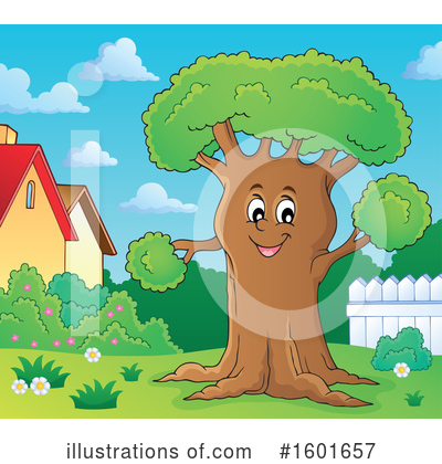 Royalty-Free (RF) Tree Clipart Illustration by visekart - Stock Sample #1601657