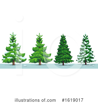 Royalty-Free (RF) Tree Clipart Illustration by Vector Tradition SM - Stock Sample #1619017