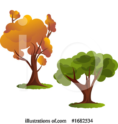 Royalty-Free (RF) Tree Clipart Illustration by Morphart Creations - Stock Sample #1682534