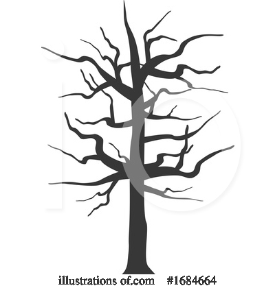 Bare Tree Clipart #1684664 by Vector Tradition SM