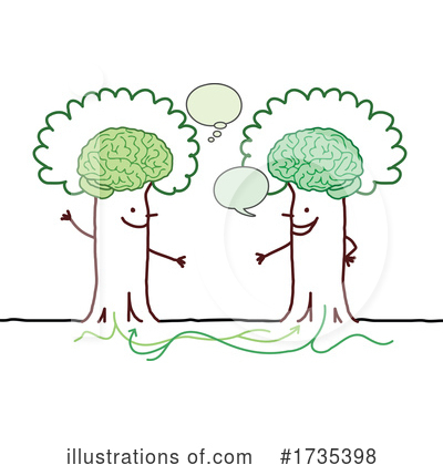 Royalty-Free (RF) Tree Clipart Illustration by NL shop - Stock Sample #1735398