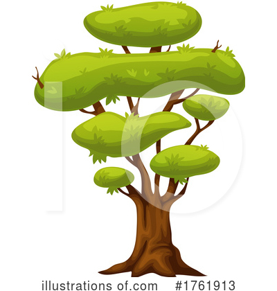 Royalty-Free (RF) Tree Clipart Illustration by Vector Tradition SM - Stock Sample #1761913