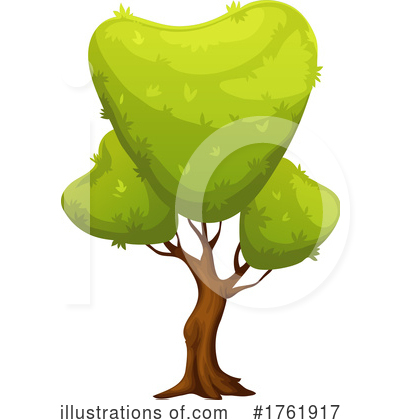 Royalty-Free (RF) Tree Clipart Illustration by Vector Tradition SM - Stock Sample #1761917