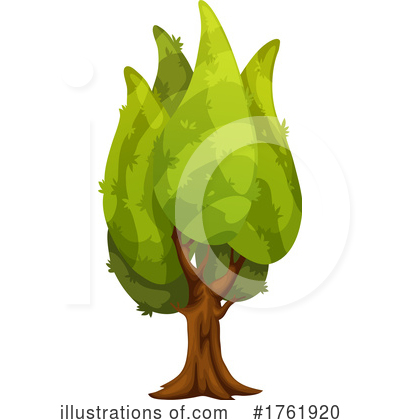 Royalty-Free (RF) Tree Clipart Illustration by Vector Tradition SM - Stock Sample #1761920
