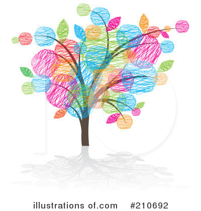 Royalty-Free (RF) Tree Clipart Illustration by MilsiArt - Stock Sample #210692