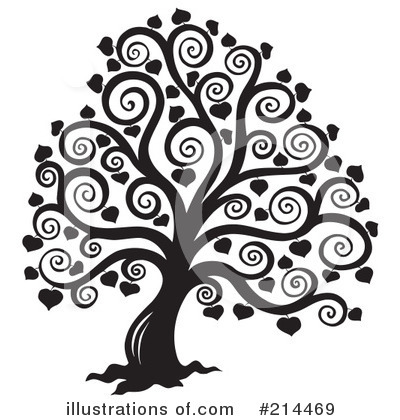 Royalty-Free (RF) Tree Clipart Illustration by visekart - Stock Sample #214469
