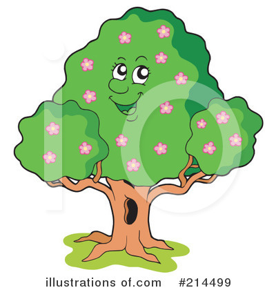 Royalty-Free (RF) Tree Clipart Illustration by visekart - Stock Sample #214499