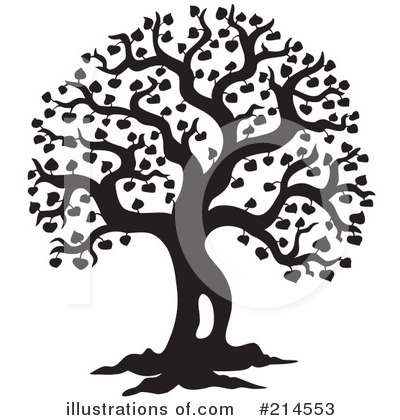 Royalty-Free (RF) Tree Clipart Illustration by visekart - Stock Sample #214553